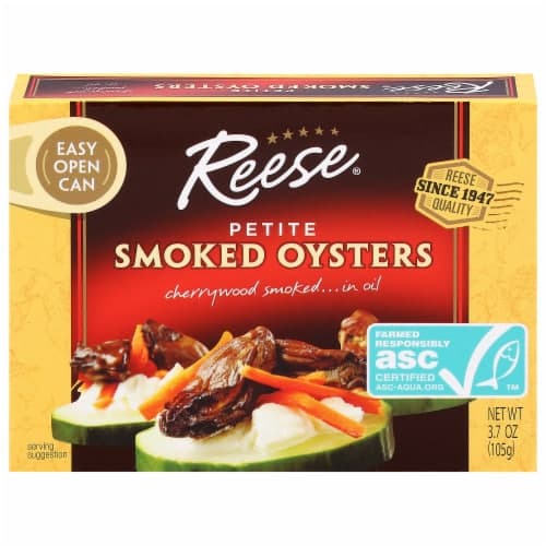 Reese Oysters Smoked Petite