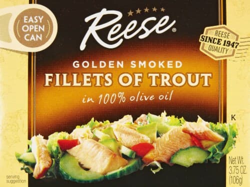 Reese Golden Smoked Fillets Of Trout