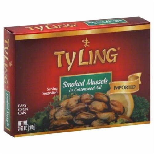 Ty Ling Mussels, Smoked