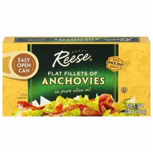 Reese Anchovies Flat Fillets In Pure Olive Oil