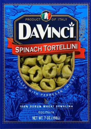 Davinci Egg Pasta, Spinach Tortellini