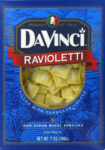 Davinci Egg Pasta, Ravioletti