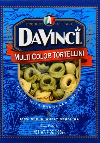 Davinci Egg Pasta, Multicolor, Tortellini