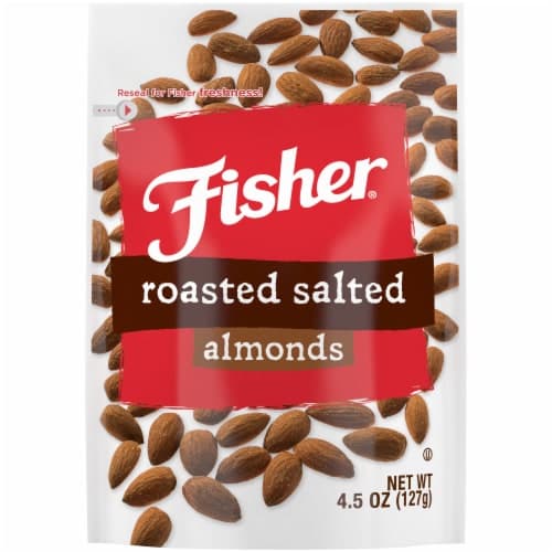 Fisher Snack Roasted Salted Almonds