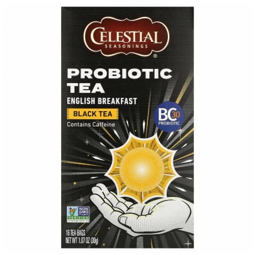 Celestial Seasonings English Breakfast Probiotic Black Tea