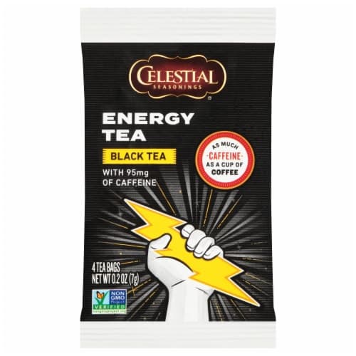 Celestial Seasonings Black Tea, Energy