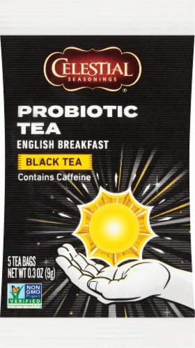 Celestial Seasonings Probiotic English Breakfast Black Tea Bags Bag