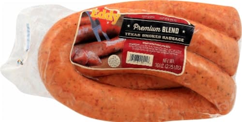 Eddy Premium Blend Texas Pork And Beef Rope Sausage