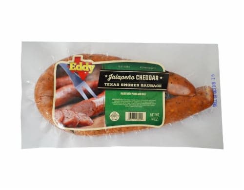 Eddy Jalapeno & Cheddar Cheese Texas Smoked Sausage