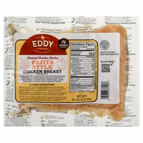Eddy Fresh Chicken Fajita Seasoned Breast