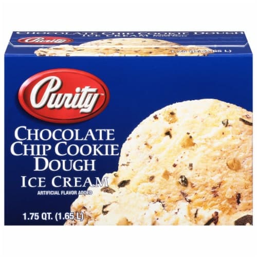 Purity Ice Cream, Chocolate Chip Cookie Dough