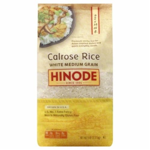 Hinode Rice White Calrose Medium Grain