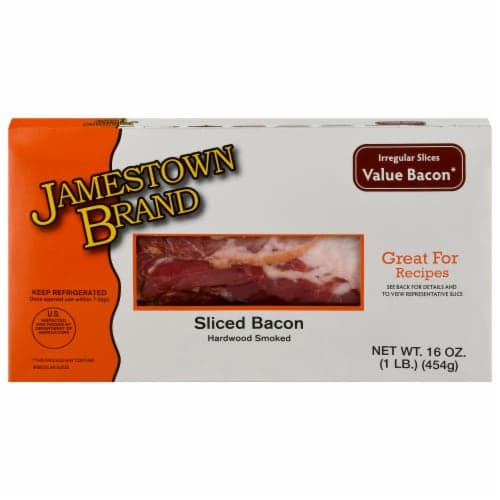 Jamestown Sliced Hardwood Smoked Bacon