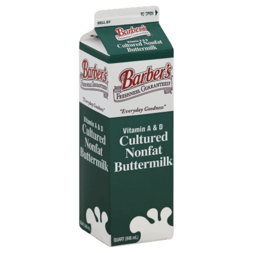 Barbers Buttermilk, Cultured, Nonfat