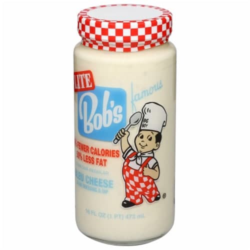 Bob'S, Salad Dressing & Dip, Bleu Cheese, Lite
