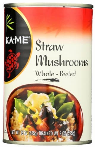 Ka-Me Straw Mushrooms Whole-Peeled