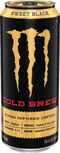 Java Monster Cold Brew Sweet Black Energy Drink
