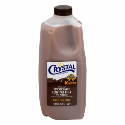 Crystal Creamery 1% Chocolate Low Fat Milk