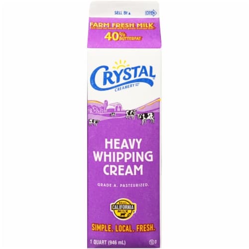 Crystal Creamery Heavy Whipping Cream