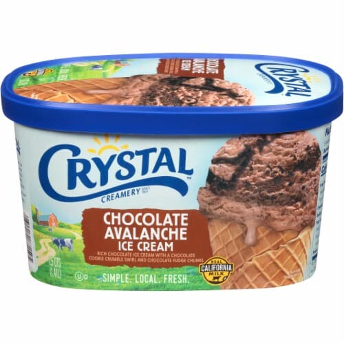 Crystal Creamery Chocolate Avalanche Ice Cream