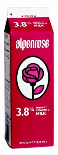 Alpenrose 3.8% Milkfat Vitamin D Milk