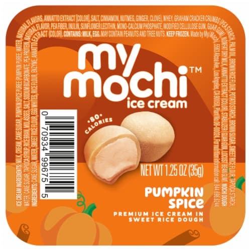 My/Mo Pumpkin Spice Mochi Ice Cream