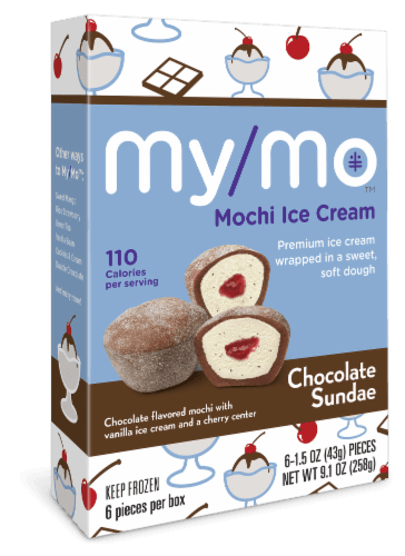 My/Mochi Chocolate Sundae Premium Mochi Ice Cream