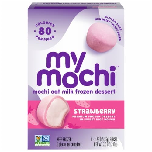 My Mochi Vegan Strawberry Oat Milk  Dessert