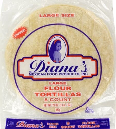 Diana'S Large Flour Tortillas