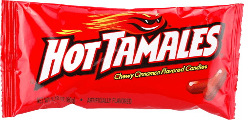 Hot Tamales Chewy Cinnamon Flavored Candies