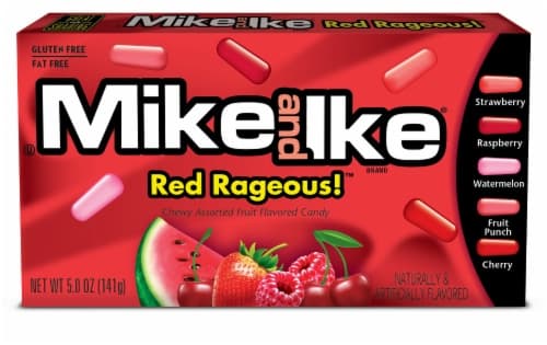 Mike And Ike Red Rageous Chewy Candy