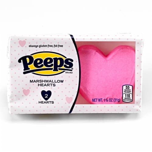 Peeps Marshmallow Hearts