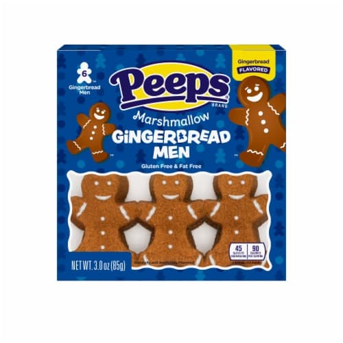Peeps Marshmallow Gingerbread Men Holiday Candy