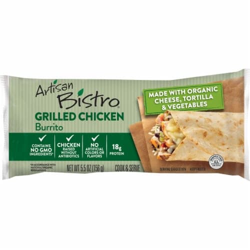 Artisan Bistro Grilled Chicken Burrito
