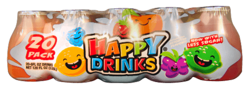Happy Drinks Assorted Flavors Fruit Juice