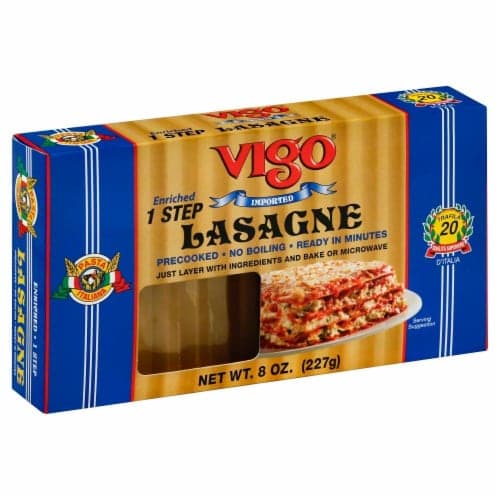 Vigo Lasagne, Enriched 1 Step