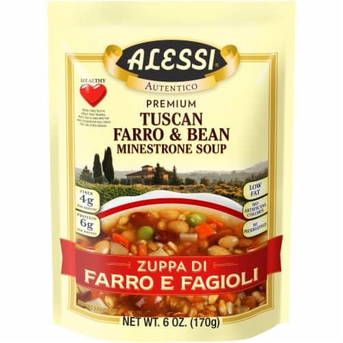 Alessi Tuscan Farro & Bean Minestrone Soup