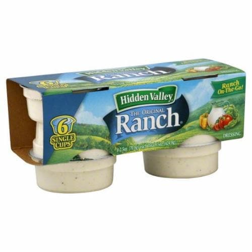 Hidden Valley Dressing, On-The-Go, Original Ranch