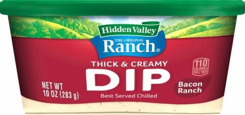 Hidden Valley Dip, Bacon Ranch, Thick & Creamy