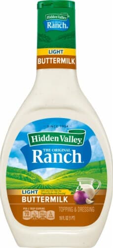 Hidden Valley The Original Ranch Light Buttermilk Topping & Dressing