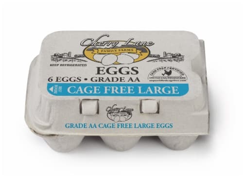 Cherry Lane White Cage Free Large Grade Aa