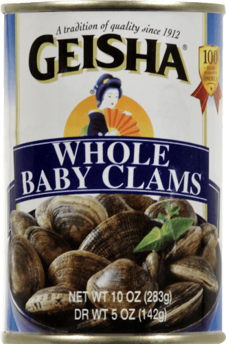 Geisha Clams Baby Whole