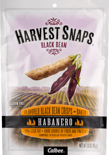 Harvest Snaps Habanero Black Bean Crisps