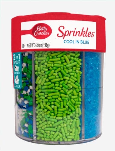 Betty Crocker Decorating Decors 6 Cell Cool In Blue