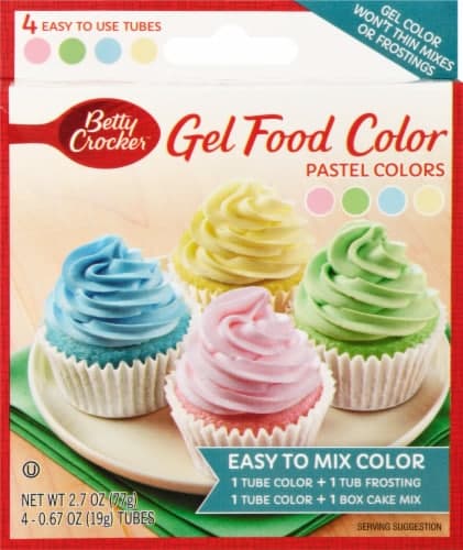 Betty Crocker Pastel Gel Food Coloring