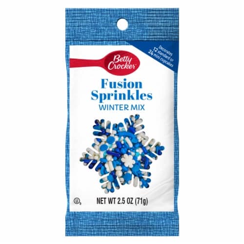 Betty Crocker Winter Mix Fusion Sprinkles