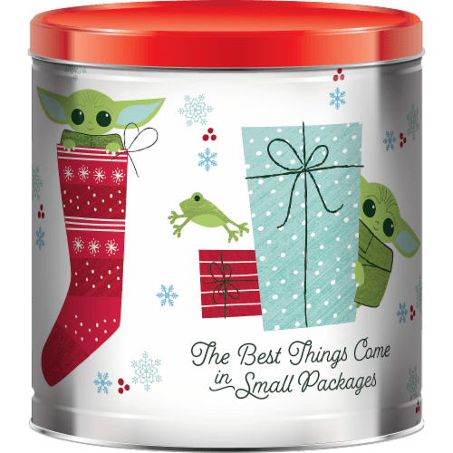 Popcorn The Child Holiday Assorted Flavor Popcorn Tin