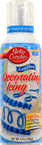 Betty Crocker Icing, Cake, Decorating, Blue