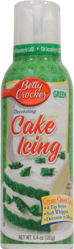 Betty Crocker Cake Icing, Green