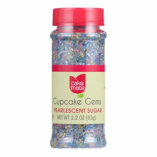 Cake Mate Cupcake Gems Pearlescent Sugar